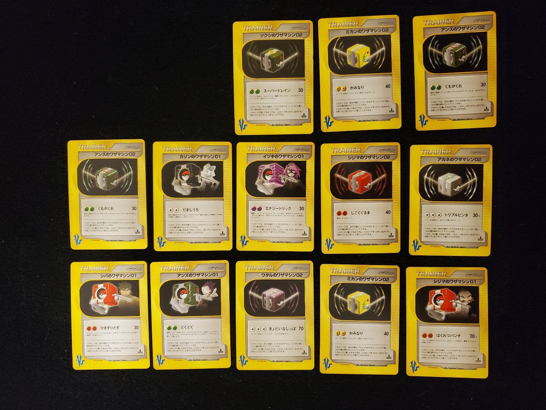 Pokemon TCG 2001 VS series assorted cards (ungraded, NM)