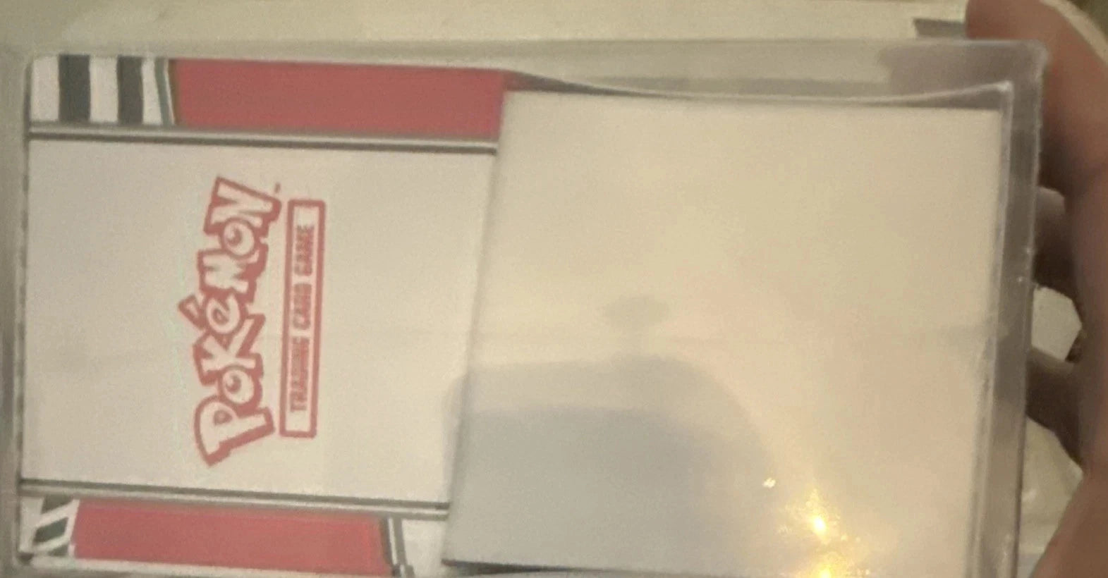 Pokémon Scarlet & Violet White Flare ETB -The Pokemon Center- In Plastic case