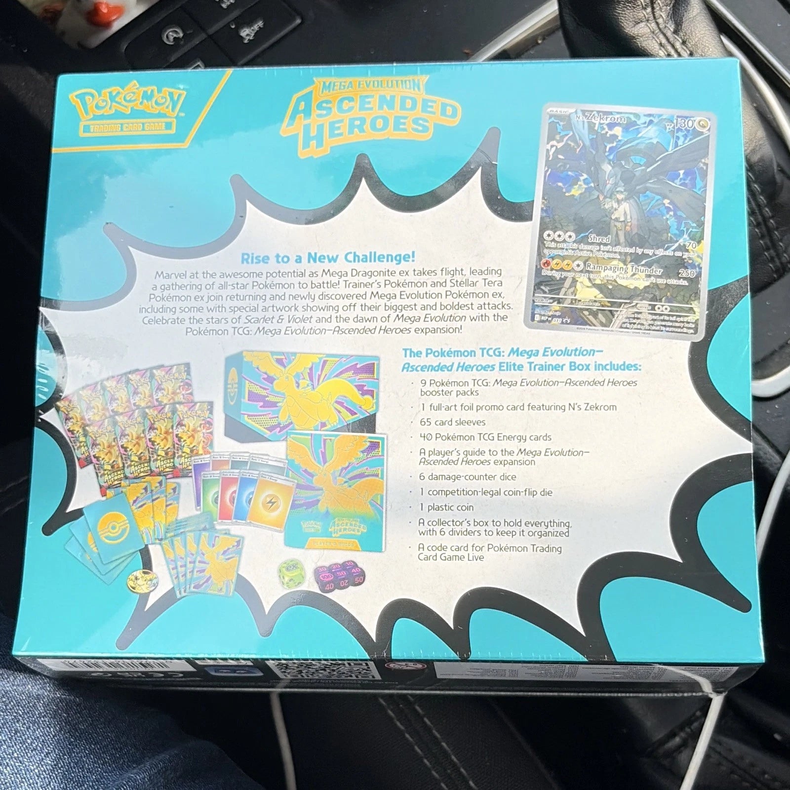 Pokémon TCG Elite Trainer Box Mega Evolution Ascended Heroes