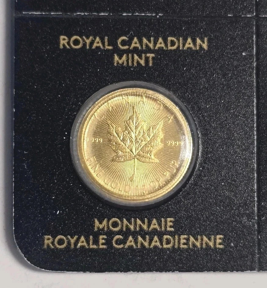 2023 Canada 1 Gram .9999 Fine Gold Maple - Sealed