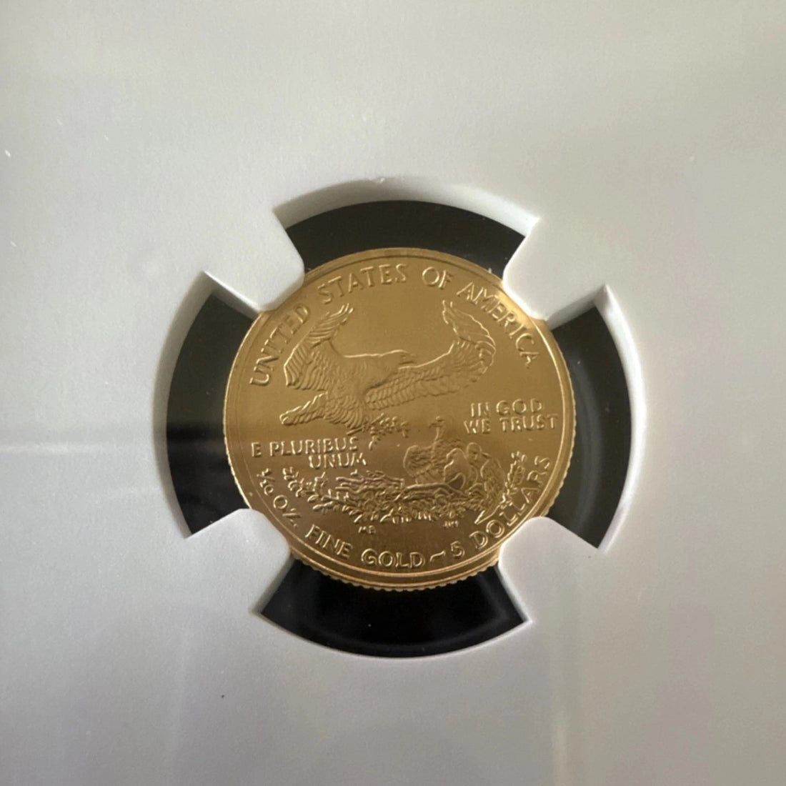 United States Mint Gold Eagle $5 2002 NGC MS69 Gold Coin Cert #8697128-016